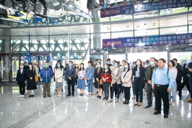 江苏人社系统“共学共进”交流活动走进富纳科技