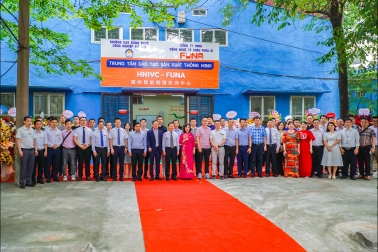 越南HNIVC-FUNA实训中心签约仪式&揭牌仪式隆重举行！！！！